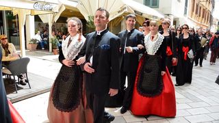 Predstavljanje svečane zadarske pučke nošnje, foto: Iva Perinčić Predstavljanje svečane zadarske pučke nošnje, foto: Iva Perinčić