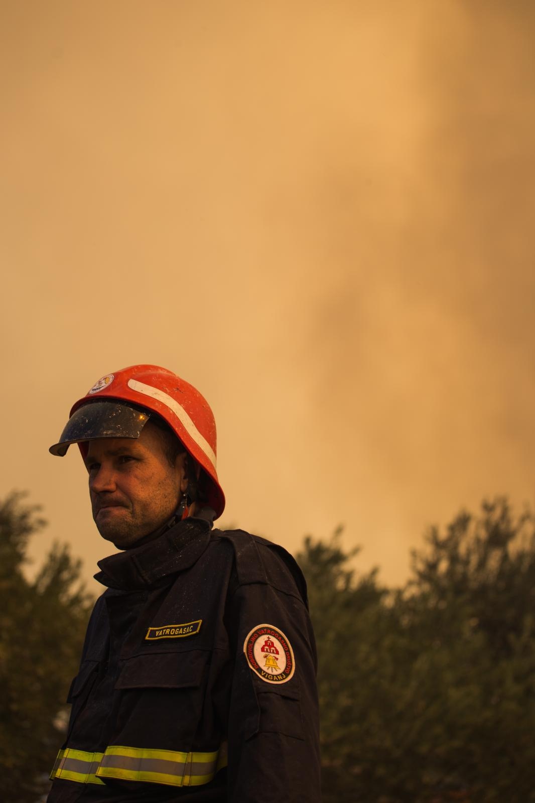 Veliki požar na Pelješcu