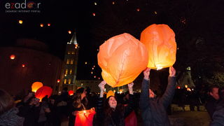 Humanitarni svjetlosni spektakl “Zaželi ljubav” na zadarskom Forumu, 18. veljače 2017. Humanitarni svjetlosni spektakl “Zaželi ljubav” na zadarskom Forumu, 18. veljače 2017.