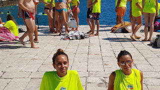 Sasvim osoban doživljaj – 10. dm Millennium Jump sa zadarske rive. Foto: Mladen Malik Barba Sasvim osoban doživljaj – 10. dm Millennium Jump sa zadarske rive. Foto: Mladen Malik Barba