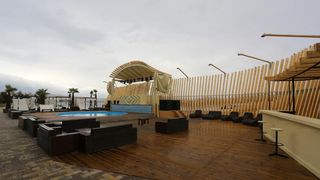 Pag, Zrce – Klub Kalypso na popularnoj plazi Zrce sezonu 2014. docekuje u novom ruhu. Photo: Filip Brala/PIXSELL