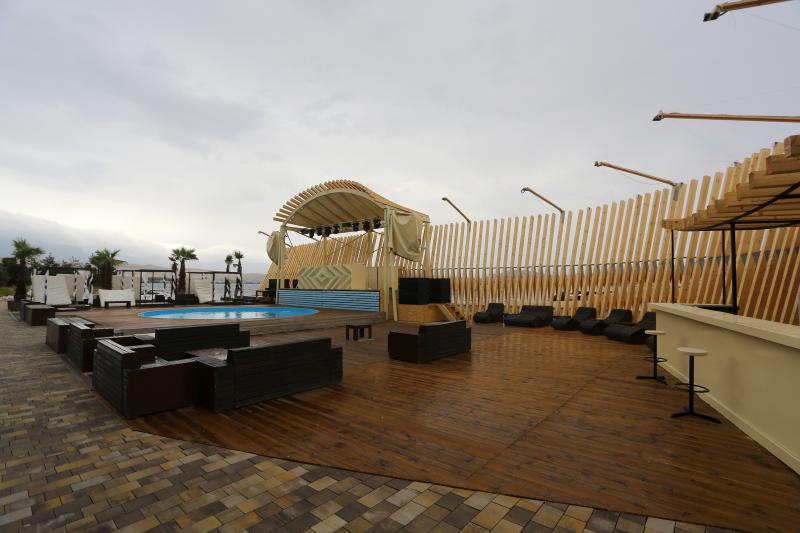 Pag, Zrce – Klub Kalypso na popularnoj plazi Zrce sezonu 2014. docekuje u novom ruhu. Photo: Filip Brala/PIXSELL