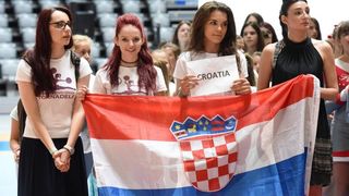 Zadar – U dvorani Krese Cosica na Visnjiku otvoreno je Europsko prvenstvo navijacica “European cheerleading championships 2015”. Danas i sutra svoje ce plesno akrobatske vjestine pokazati vise od 1500 natjecateljica. Photo: Dino Stanin/PIXSELL Zadar – U dvorani Krese Cosica na Visnjiku otvoreno je Europsko prvenstvo navijacica “European cheerleading championships 2015”. Danas i sutra svoje ce plesno akrobatske vjestine pokazati vise od 1500 natjecateljica. Photo: Dino Stanin/PIXSELL