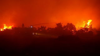 Vatrogasci gase pozar u Policima, Foto: Zdenko Knezevic