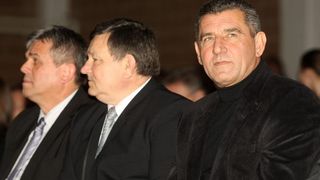 Grad Biograd na moru odrzao je svecanu sjednicu na kojoj su urucene zahvalnice zasluznim gradjanima. Sjednici su nazocili i generali Ante Gotovina i Mladen Markac koji je proglasen za pocasnog gradjanina. Photo: Dino Stanin/PIXSELL