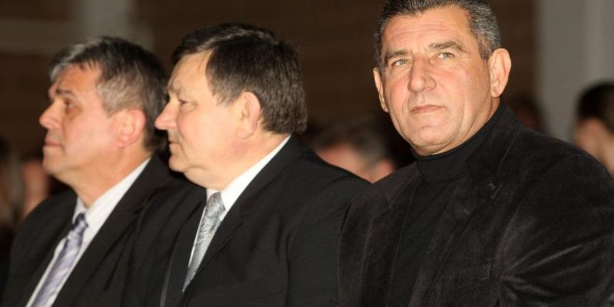 Grad Biograd na moru odrzao je svecanu sjednicu na kojoj su urucene zahvalnice zasluznim gradjanima. Sjednici su nazocili i generali Ante Gotovina i Mladen Markac koji je proglasen za pocasnog gradjanina. Photo: Dino Stanin/PIXSELL