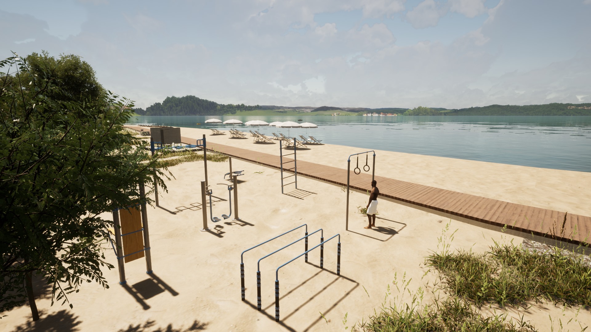 Idejni projekt plaže u Ljupču