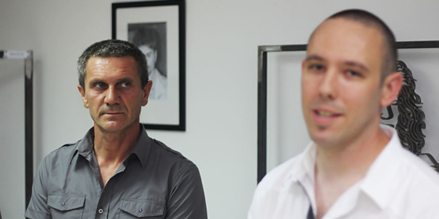 Izložba Dina Devića i Gorana Kneževića u galeriji ZadArt