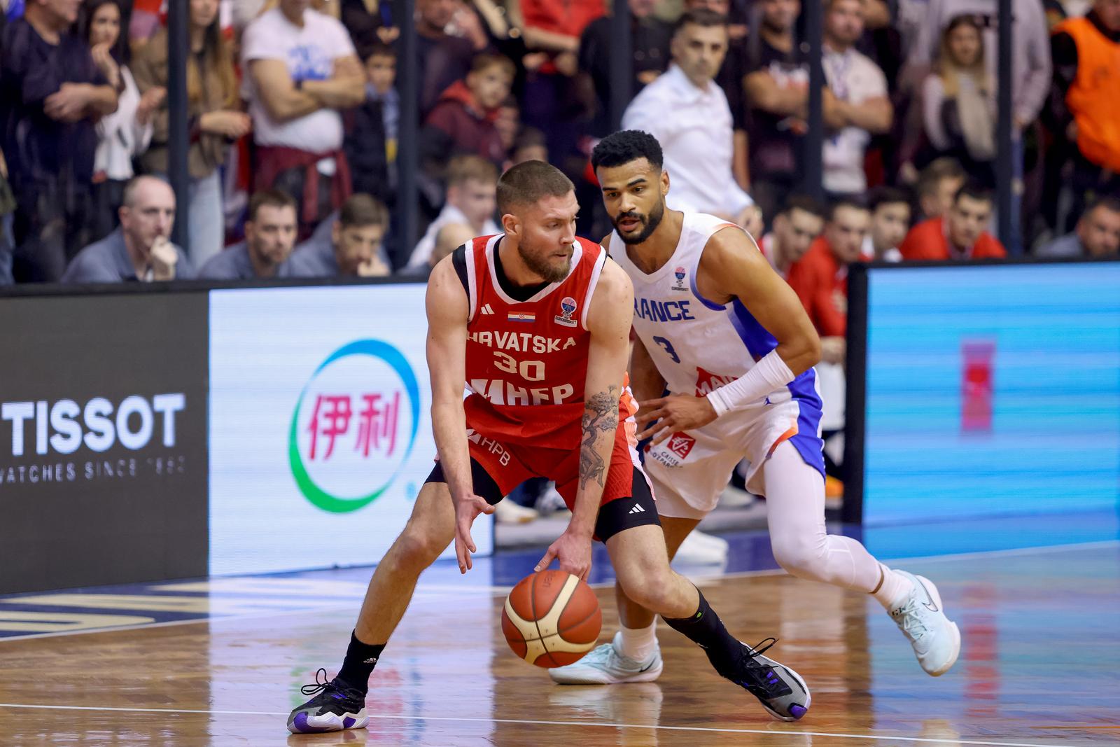 Jazine: Hrvatska i Francuska odigrali utakmicu kvalifikacija za EuroBasket