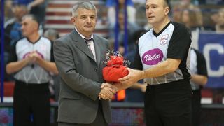 KC Drazen Petrovic, Zagreb – Treca utakmica finala doigravanja za prvaka Hrvatske, KK Cibona – KK Zadar. Photo: Igor Kralj/PIXSELL KC Drazen Petrovic, Zagreb – Treca utakmica finala doigravanja za prvaka Hrvatske, KK Cibona – KK Zadar. Photo: Igor Kralj/PIXSELL