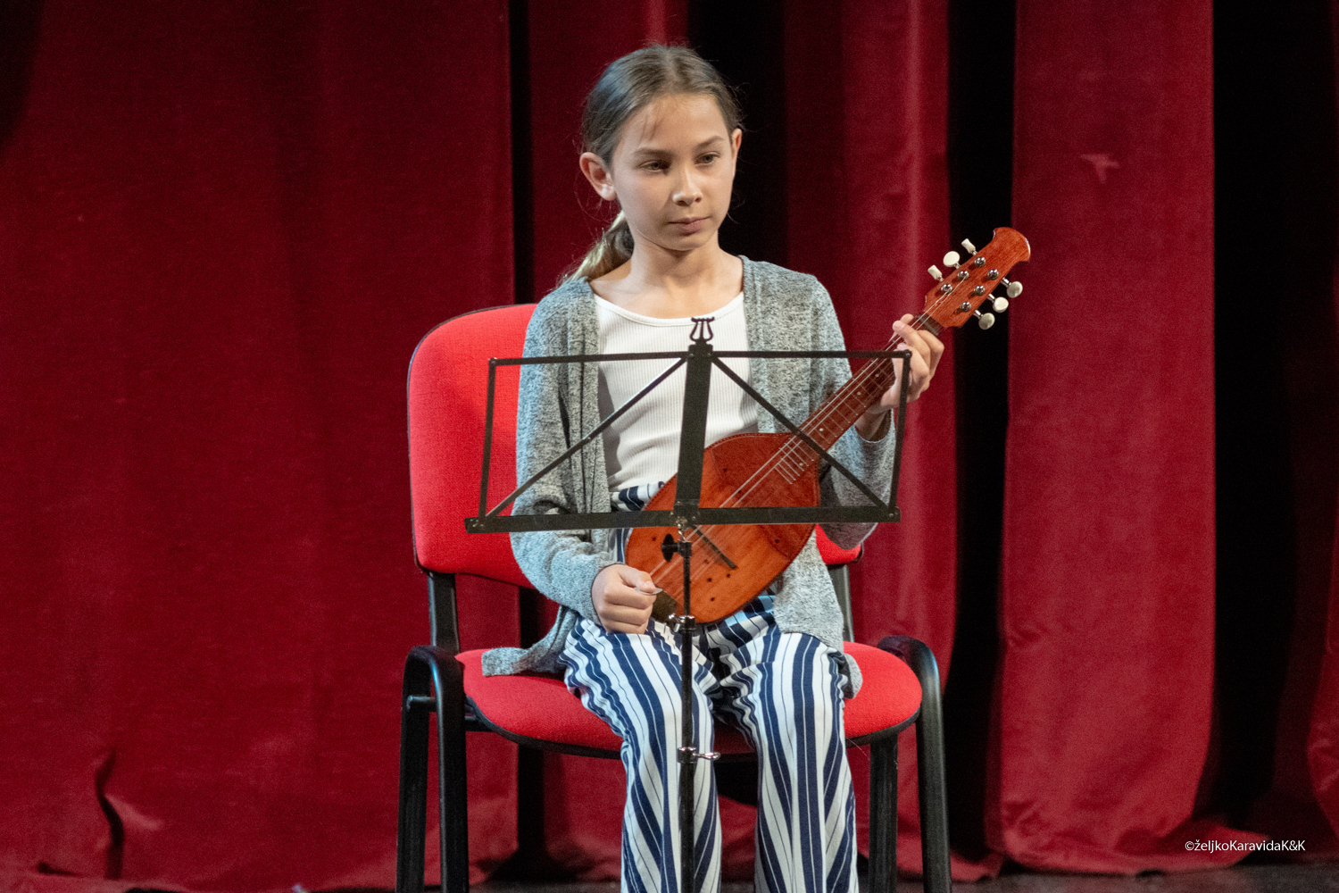 HNK Zadar: Godišnji koncert Glazbene škole Blagoje Bersa