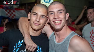 Zadar je gorio: Velika fešta nakon plasmana Vatrenih u polufinale Svjetskog prvenstva