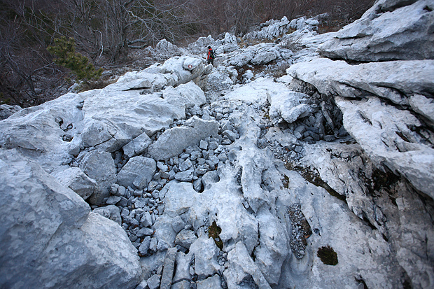 Uspon na Bojin Kuk i pogled na Italiju, Foto: Leo Banić Uspon na Bojin Kuk i pogled na Italiju, Foto: Leo Banić