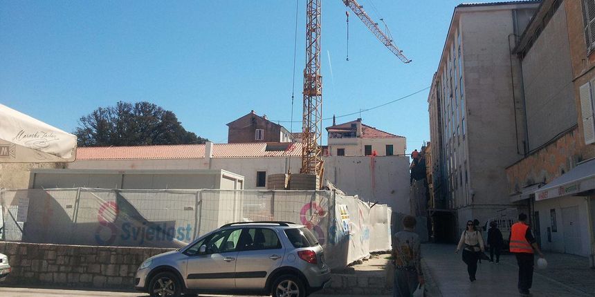 Palača Cedulin- TIC, buduća Seljačka trznica, arheoloska istrazivanja