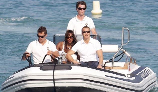Naomi Campbell bezbrižno uživa na odmoru s milijunašima