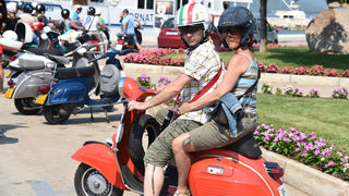 Vespaši zauzeli Biograd, foto: Vinko Pešić