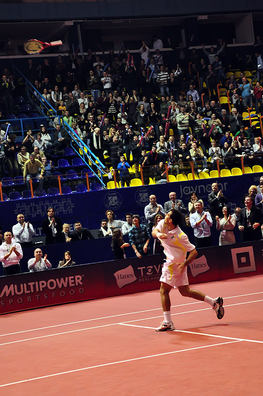 Finale ATP Zagreb: Dodig – Berrer, Foto: Andro Marcev Finale ATP Zagreb: Dodig – Berrer, Foto: Andro Marcev