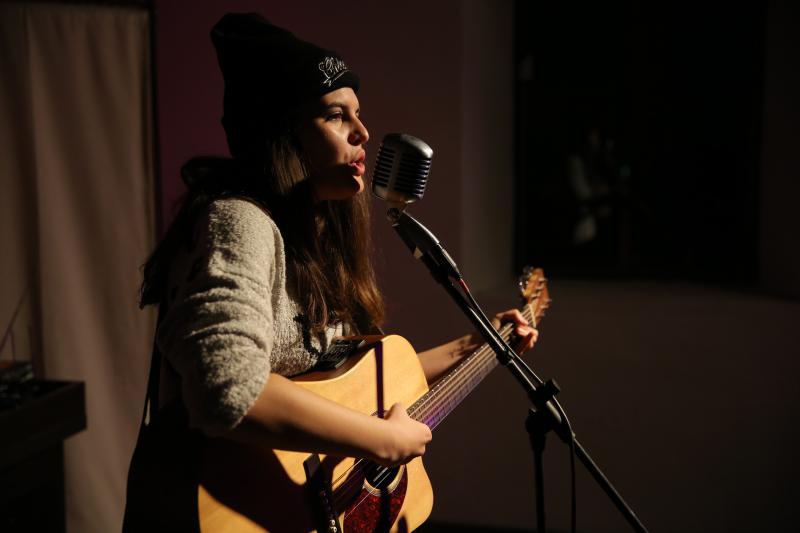 Dunja Ercegović aka Lovely Quinces nastupila je u sklopu konferencije ZadarDigIT u ugodnoj atmosferi kluba Arsenal.  Photo: Filip Brala/PIXSELL