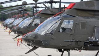 Zemunik: Predstavljena Eskadrila helikoptera OH-58D Kiowa Warrior