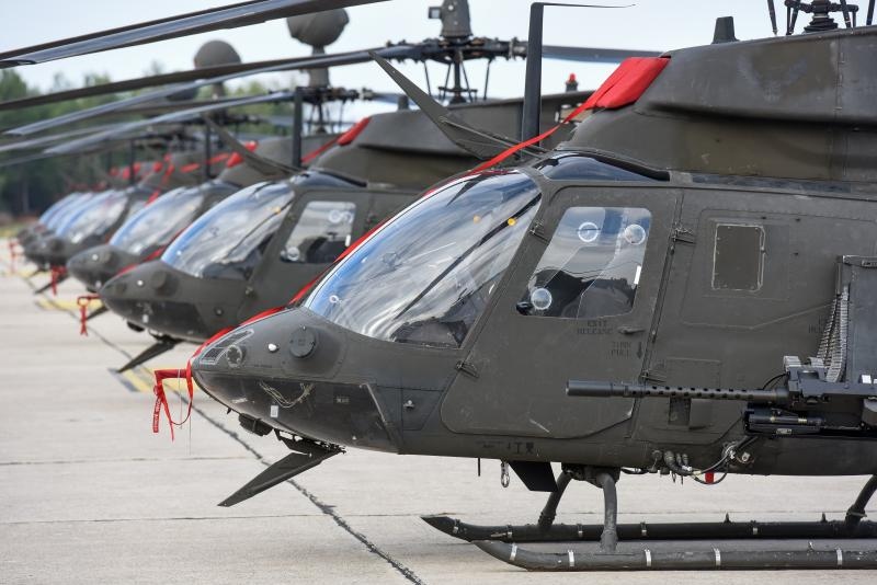 Zemunik: Predstavljena Eskadrila helikoptera OH-58D Kiowa Warrior