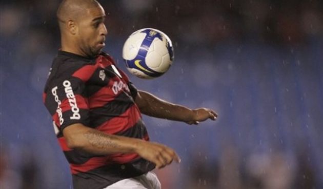 Adriano – Flamengo, Foto: AP Photo