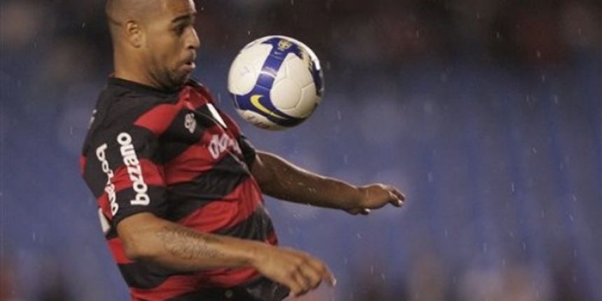 Adriano – Flamengo, Foto: AP Photo Adriano – Flamengo, Foto: AP Photo