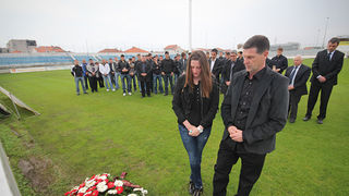 Obilježavanje 4. godišnjice smrti Hrvoja Ćustića (foto:Saša Čuka)