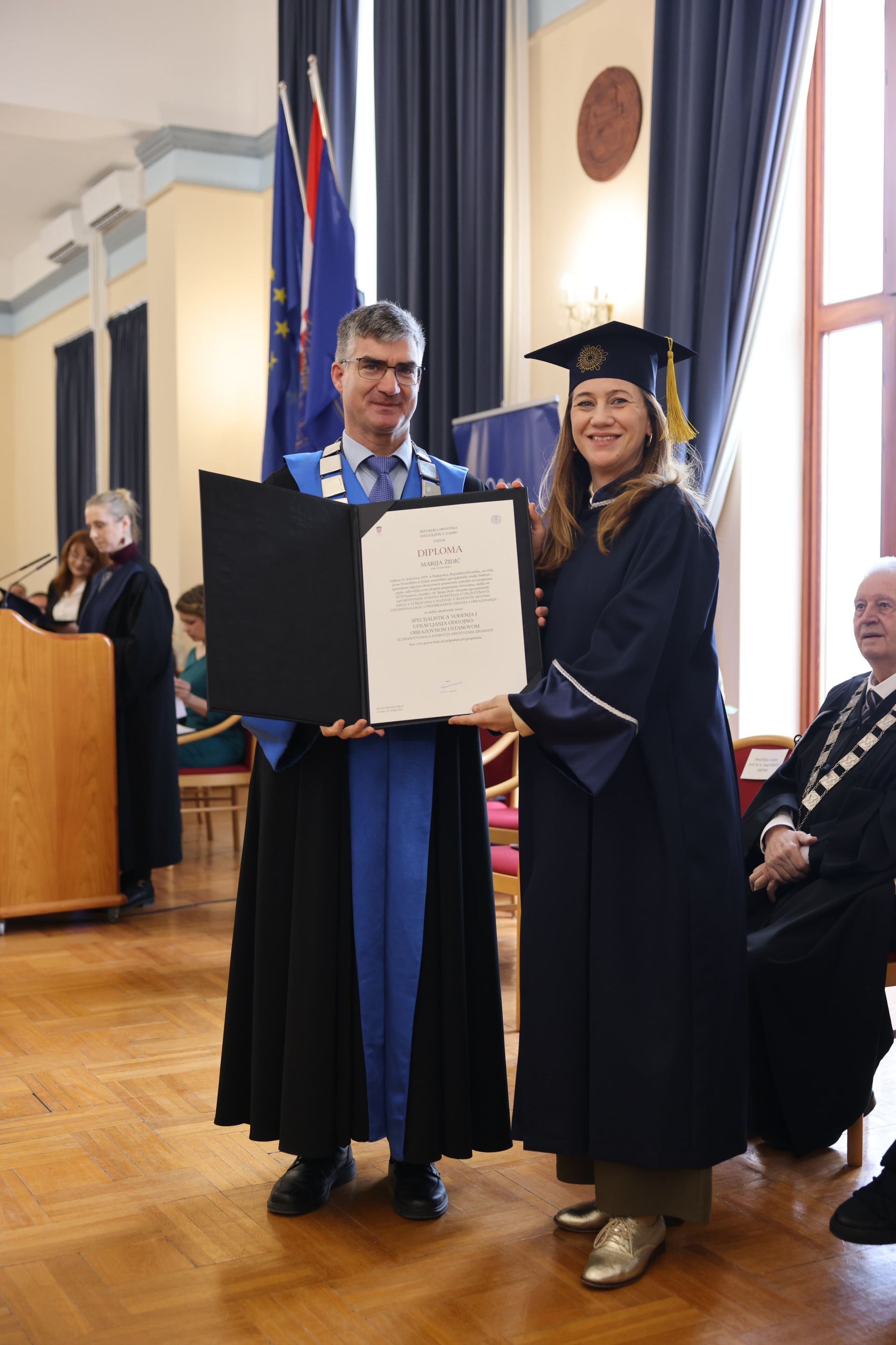 Svečana promocija specijalista i doktora znanosti na Sveučilištu u Zadru Svečana promocija specijalista i doktora znanosti na Sveučilištu u Zadru