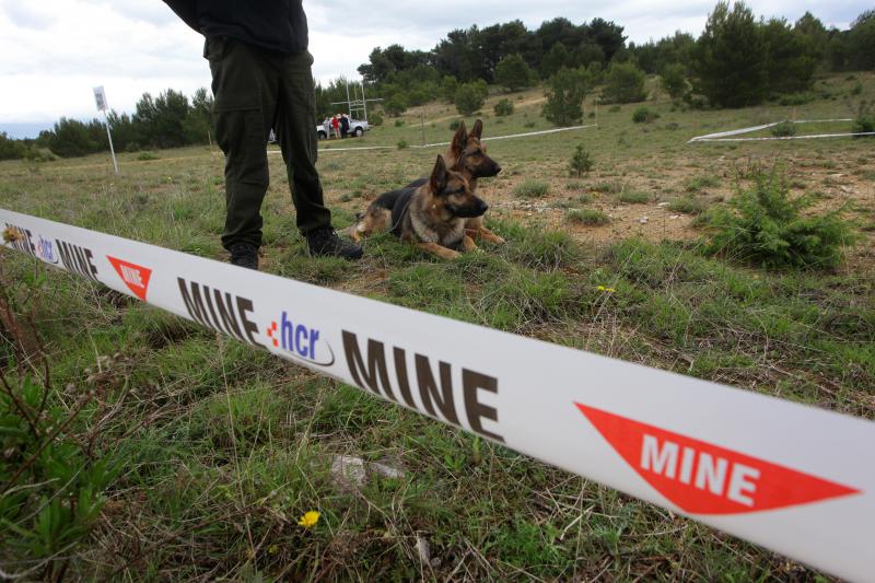 11. medjunarodni simpozij MINE ACTION 2014 odrzan je na podrucju nekadasnje vojne baze Sepurine, gdje su predstavljeni nacini u razminiravanju. Photo: Filip Brala/PIXSELL 11. medjunarodni simpozij MINE ACTION 2014 odrzan je na podrucju nekadasnje vojne baze Sepurine, gdje su predstavljeni nacini u razminiravanju. Photo: Filip Brala/PIXSELL