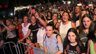 Prvi koncert popularnog slavonskog benda Vigor na otoku Viru