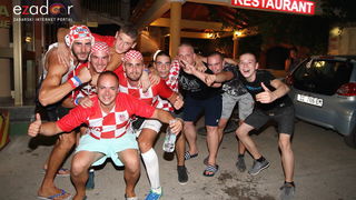 Bibinje: Navijanje za Vatrene i fešta nakon pobjede nad Rusijom