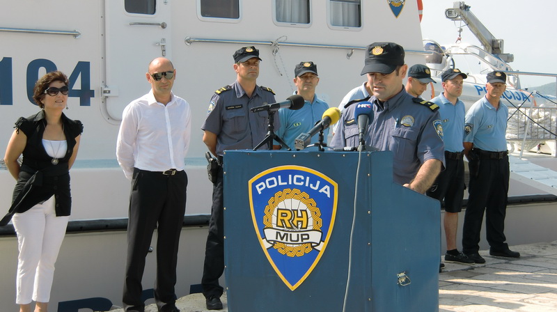 Zadarska policija predstavila novo plovilo, foto: Iva Pejkovic