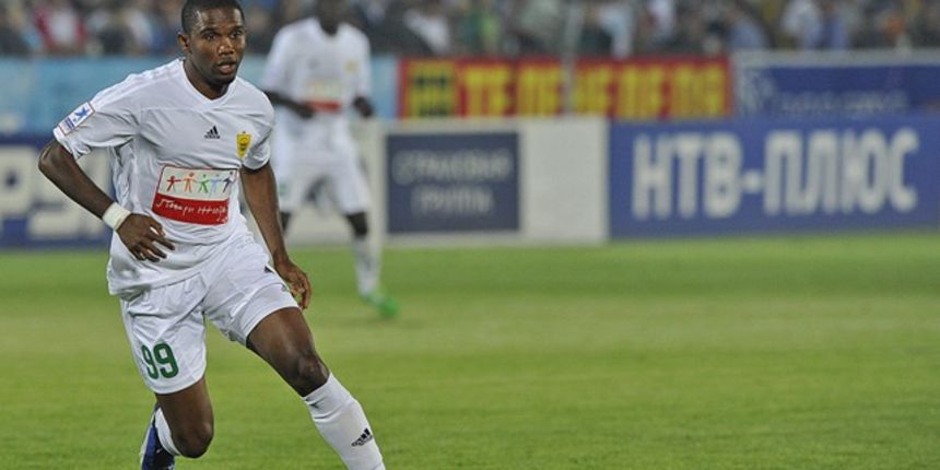 Samuel Eto’o, foto: fc-anji.ru Samuel Eto’o, foto: fc-anji.ru