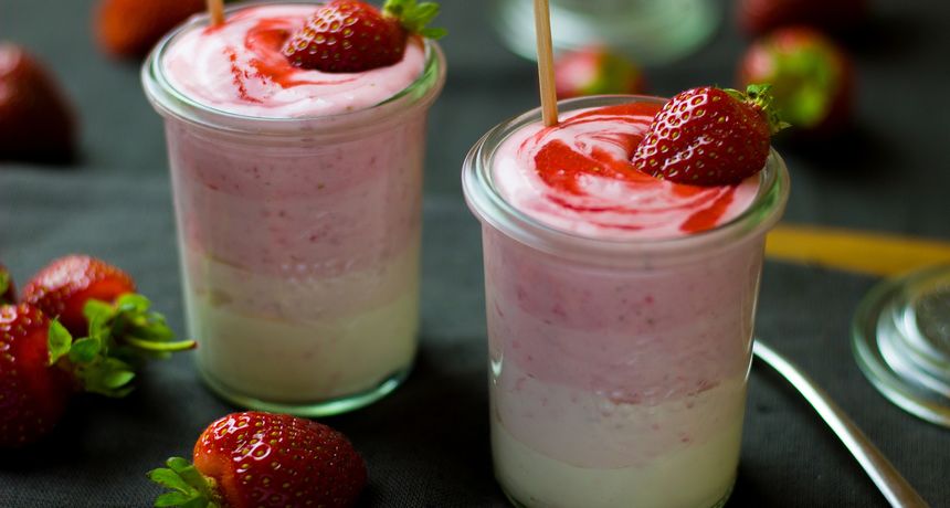 smoothie doručak jagode smoothie doručak jagode