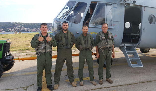 Helikopter Hrvatskog ratnog zrakoplovstva sudjelovao u akciji spašavanja
