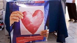 Akcija “Zivot na dar” na Narodnom trgu