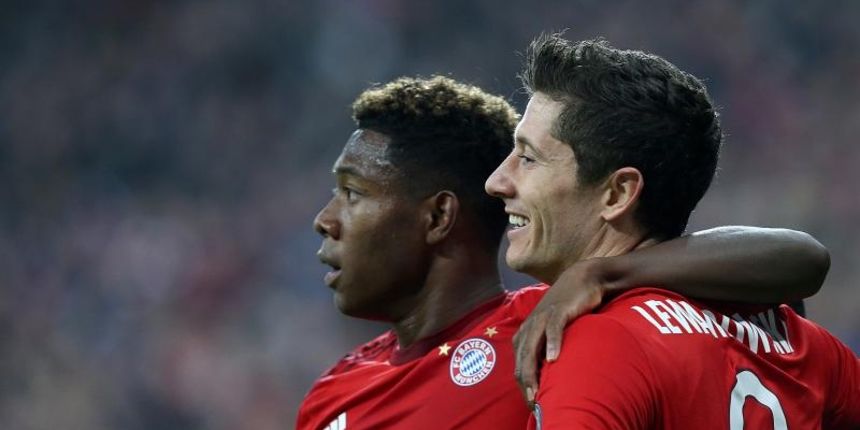 Robert Lewandowski, David Alaba. Photo: Goran Stanzl/PIXSELL Robert Lewandowski, David Alaba. Photo: Goran Stanzl/PIXSELL
