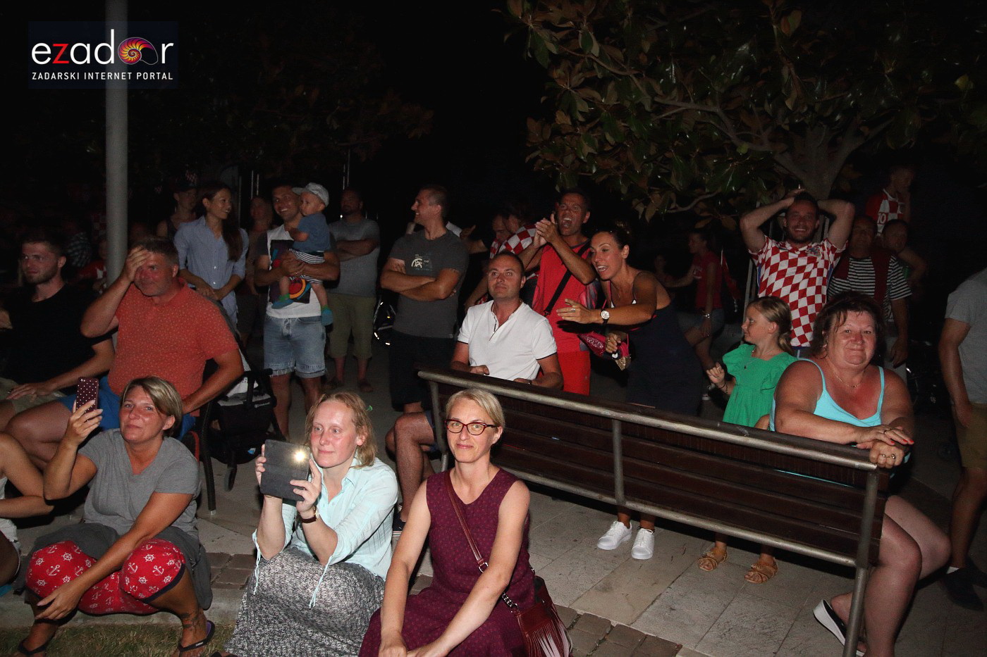 Bibinje: Navijanje za Vatrene i fešta nakon pobjede nad Engleskom