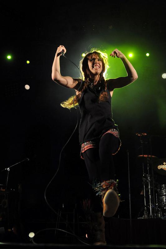 Pula: ZAZ pred prepunom Arenom održala koncert, Photo: Duško Marušić/PIXSELL