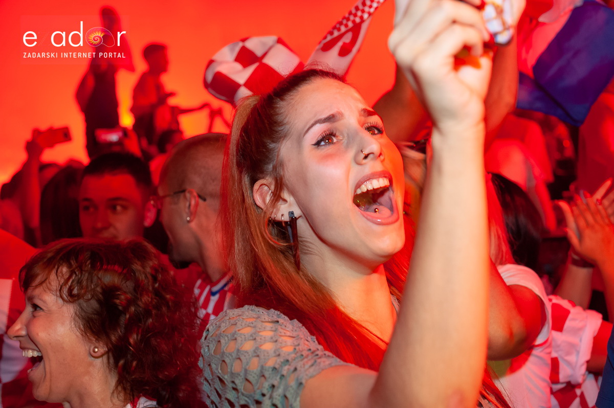 Zadar je gorio: Velika fešta nakon plasmana Vatrenih u finale Svjetskog prvenstva