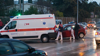 Prometna nesreća na križanju Radićeve i Tuđmanove, Foto: Leo Banić
