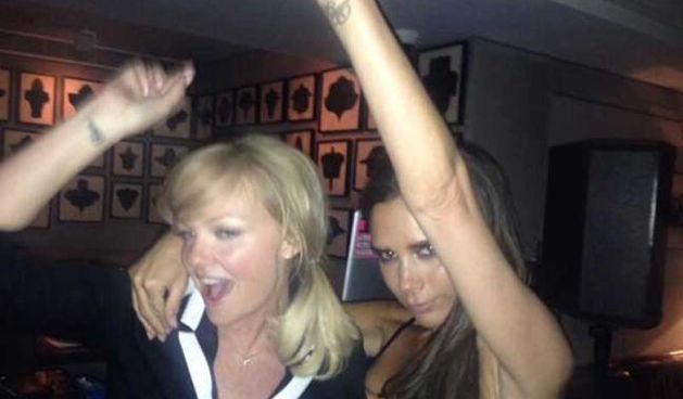 Victoria Beckham 40. rođendan proslavila s bivšim Spajsicama, foto: Twitter