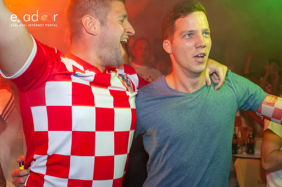 Zadar je gorio: Velika fešta nakon plasmana Vatrenih u finale Svjetskog prvenstva