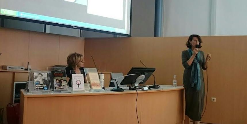 Slavka Sekulić na predavanju Slavka Sekulić na predavanju