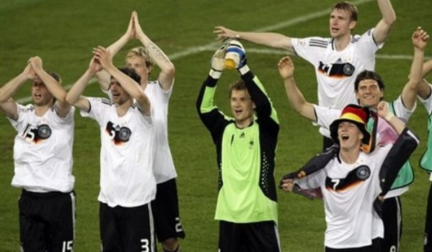 Njemačko slavlje u Baselu (Foto:AP@daylife.com)