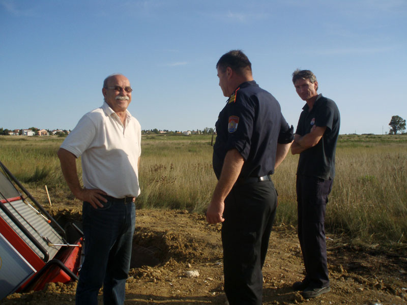 Sabunike: Vatrogasno vozilo u jami