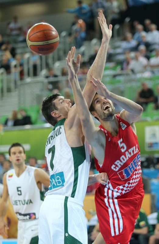 Eurobasket 2013: Polufinalna utakmica Litva – Hrvatska 77-62, Foto: Igor Kralj/PIXSELL