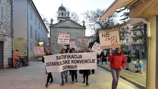 Članovi zadarskog SDP-a povodom Međunarodnog dana žena održali prosvjedni marš