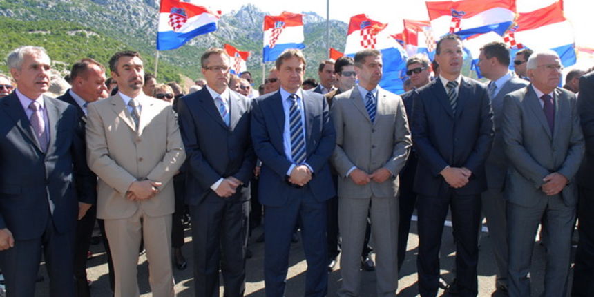 Zadar, 300509.
Danas je na odmoristu Marune odrzana svecanost otvaranja tunela Mala Kapela  i Sv.Rok. Svecanosti su prisustvovali: Stipe Zrilic, Mario Lovricevic, Jurica Prskalo, Bozidar Kalmeta, Darko Milinovic, Zdravko Livakovic, Zvonimir Vrancic.
Foto