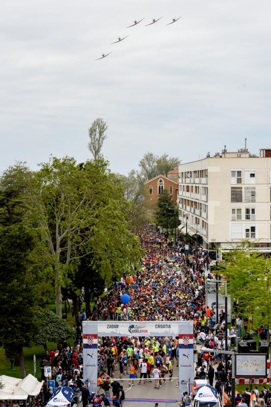 Zadar: Start najbrojnije svjetske utrke Wings For Life World Run, Photo: Dino Stanin/PIXSELL Zadar: Start najbrojnije svjetske utrke Wings For Life World Run, Photo: Dino Stanin/PIXSELL